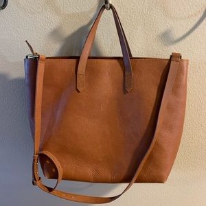 Madewell English saddle Leather handbag